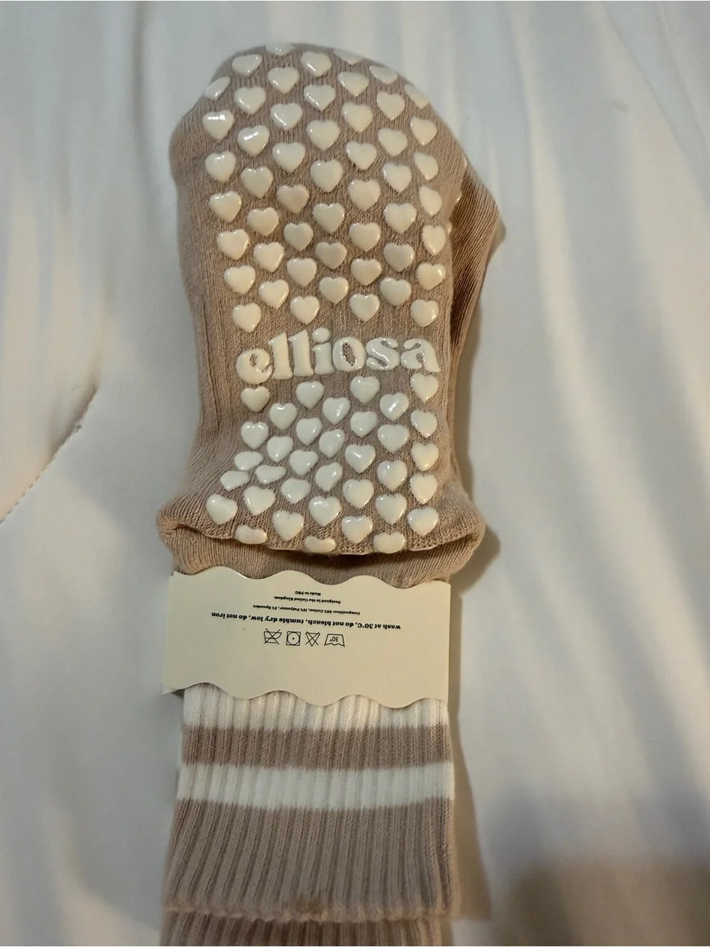 Elliosa dual direction grip Pilates socks